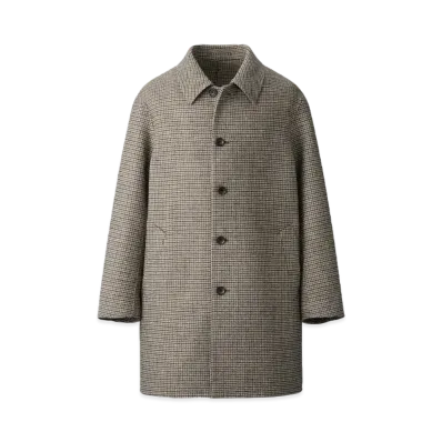 Uniqlo C Men'S Double Face Coat #1 "Brown"