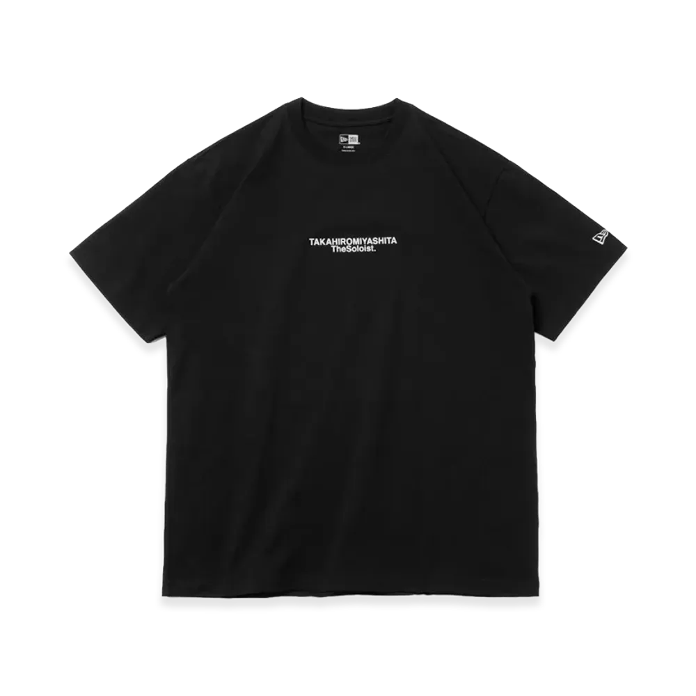 NEW ERA x TAKAHIROMIYASHITATheSoloist. SS24 S/S Cotton T-Shirt Regular Fit "Black"
