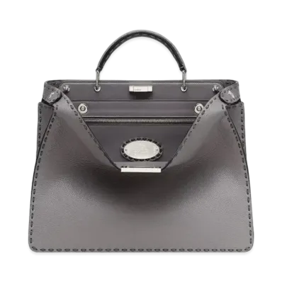 FENDI Peekaboo ISeeU Medium Selleria "Gray"