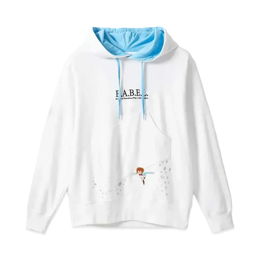 graniph x Takashi Shiina The Children Fleece Parka "White"