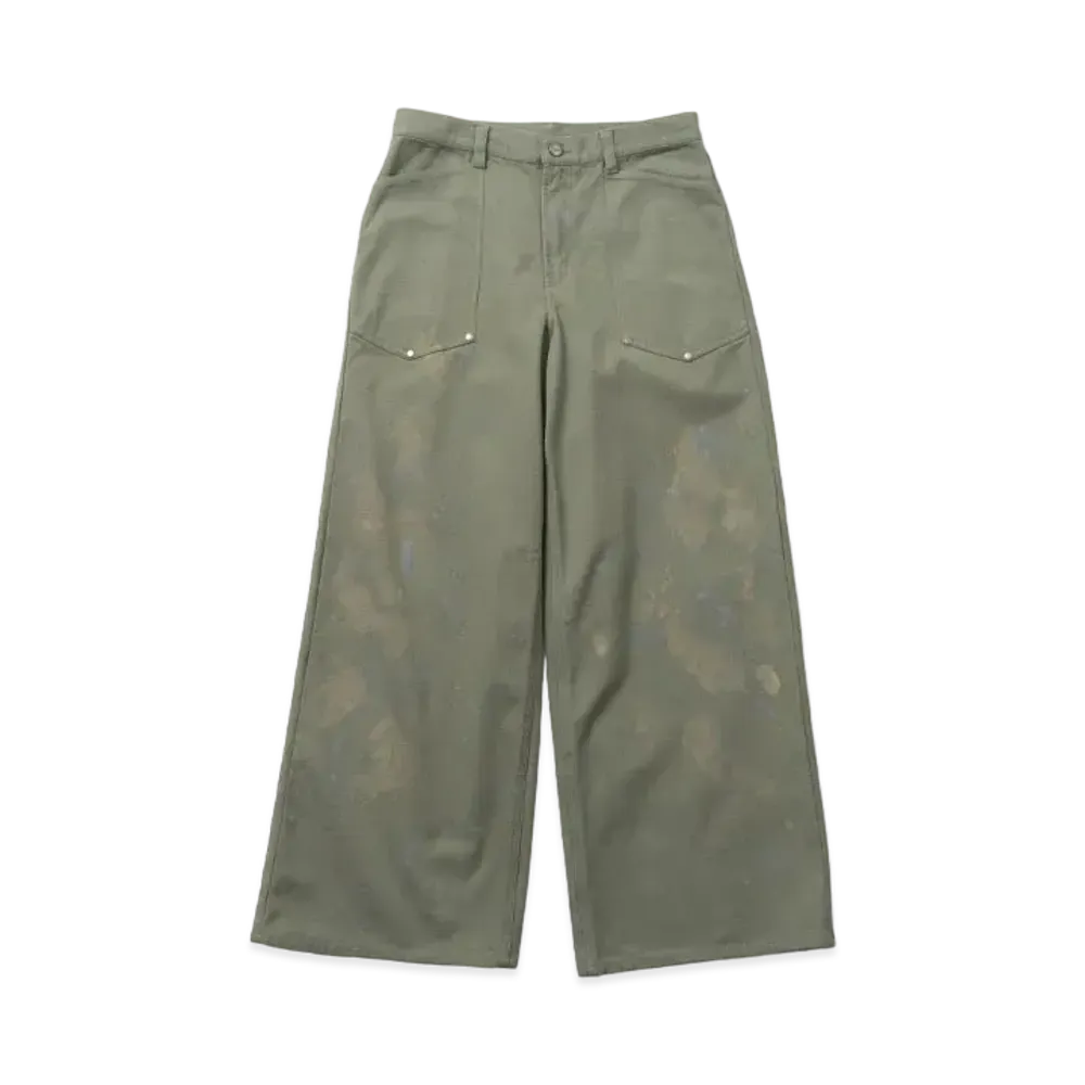 Younger Song dirt processing duck pants "Khaki"