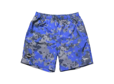 F.C.Real Bristol x FRAGMENT Camouflage Nylon Shorts "A (Pixel Camo)"