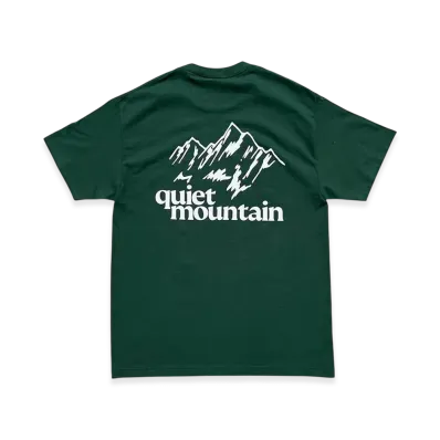 Creek Angler's Device x quiet mountain S/S Tee "Green"