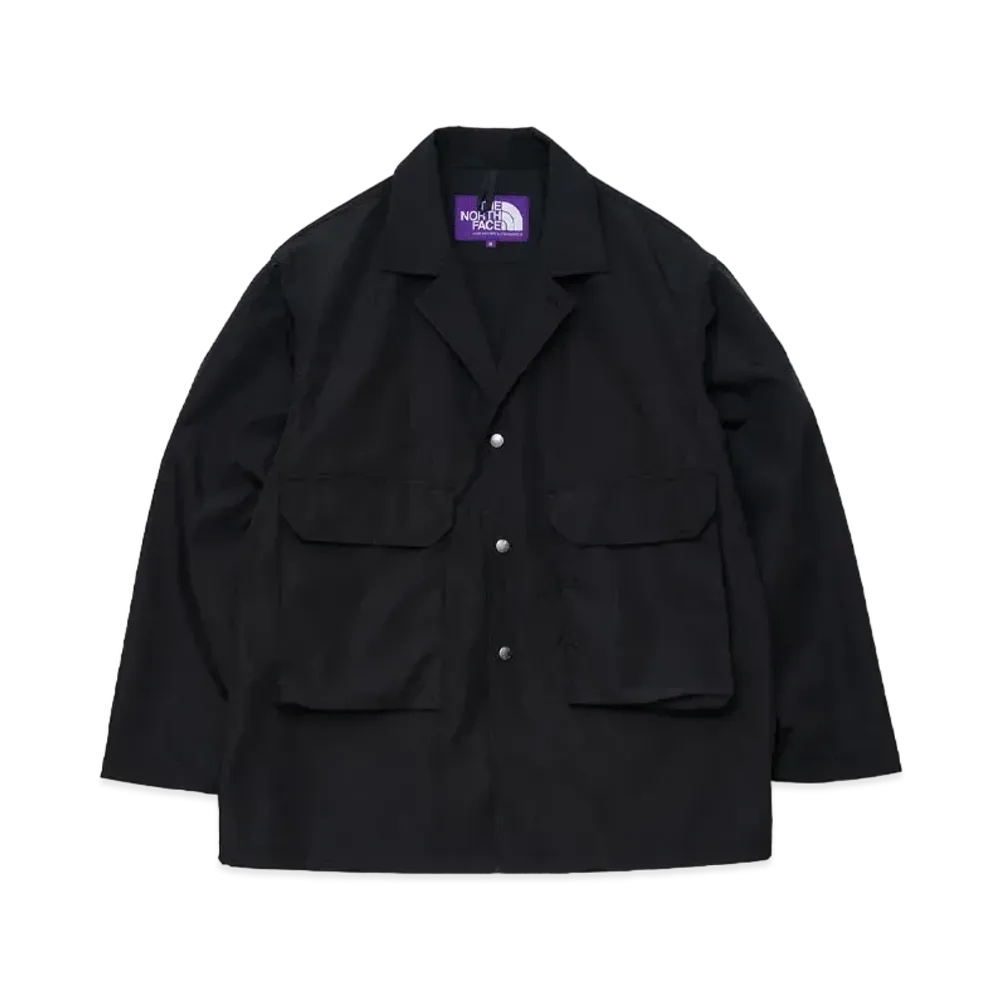 The North Face PURPLE LABEL Polyester Wool Ripstop Trail Jacket "Black"