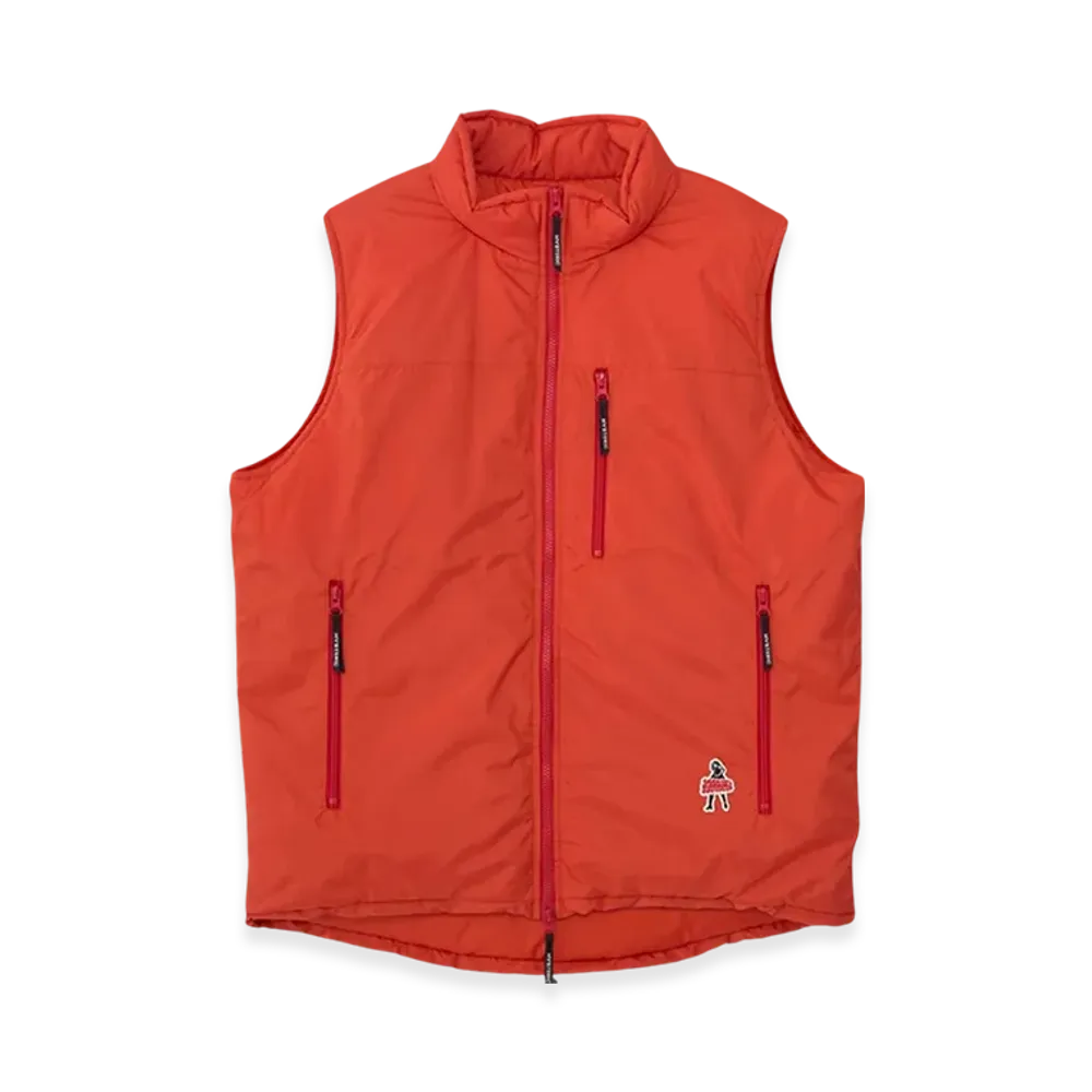 HYSTERIC GLAMOUR Vixen Girl Patch Military Vest "Orange"