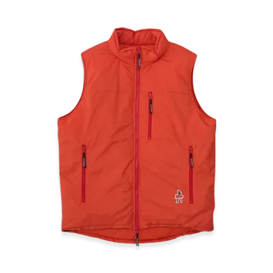 HYSTERIC GLAMOUR Vixen Girl Patch Military Vest "Orange"