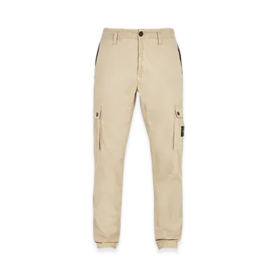 Stone Island 303WA Old Treatment Slim Fit Cargo Pants - 24SS "Sand"