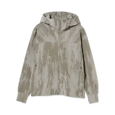 BEAMS Raised Zip-Up Hoodie "Olive"