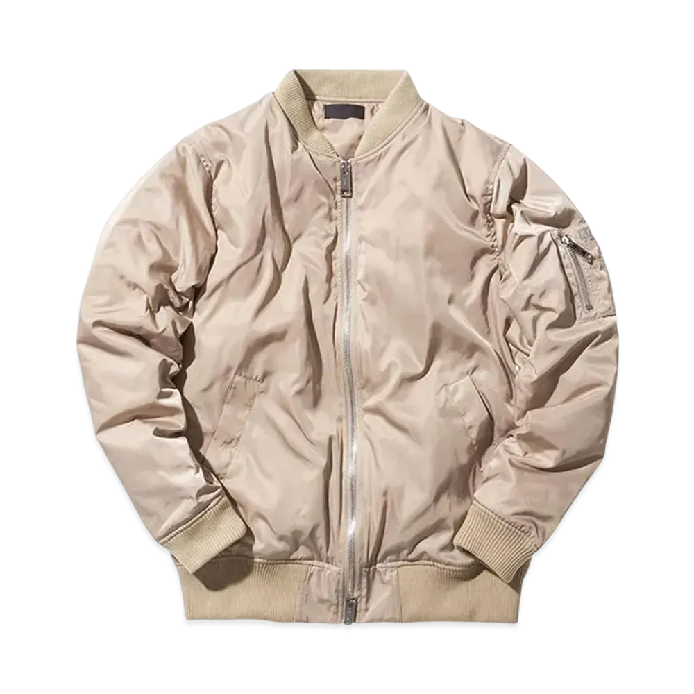 Kith Classics Astro Bomber Coffee Ma-1 "Sand"