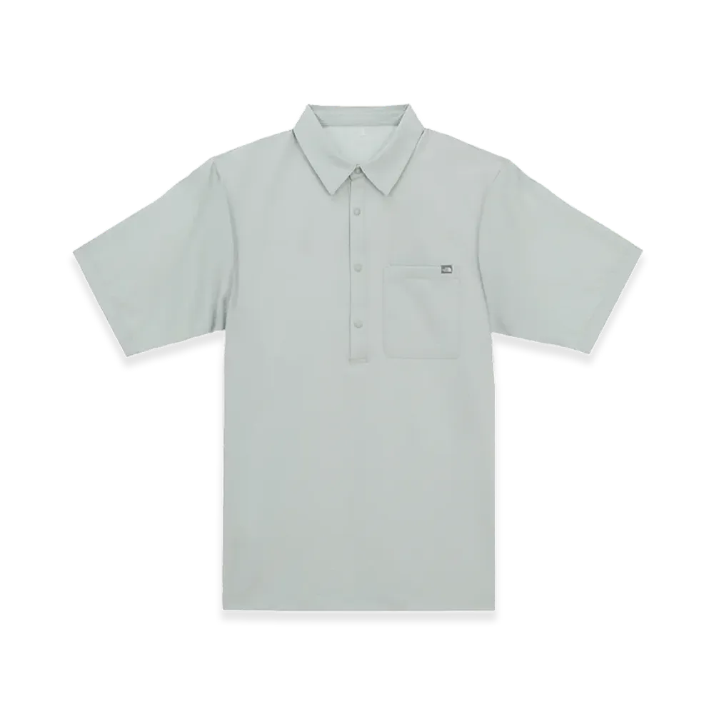 The North Face Pumice S/S Popover Shirts - 25SS "Cool Gray"