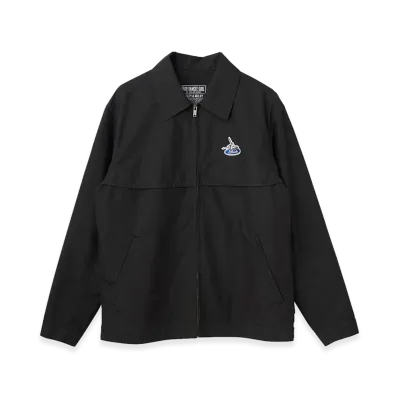 HYSTERIC GLAMOUR Evil Woman Scratch Work Shirt Jacket "Black"
