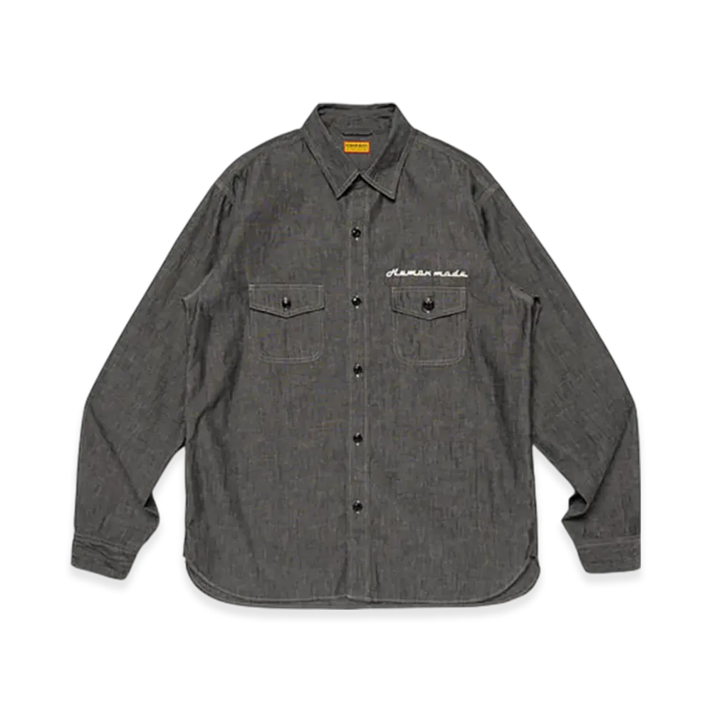 HUMAN MADE Chambray Shirt "Black"