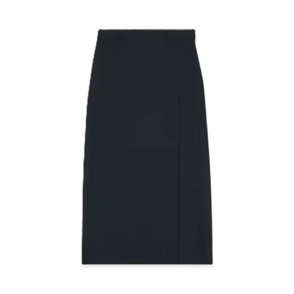 BALENCIAGA Slit Tailored Skirt "Black"