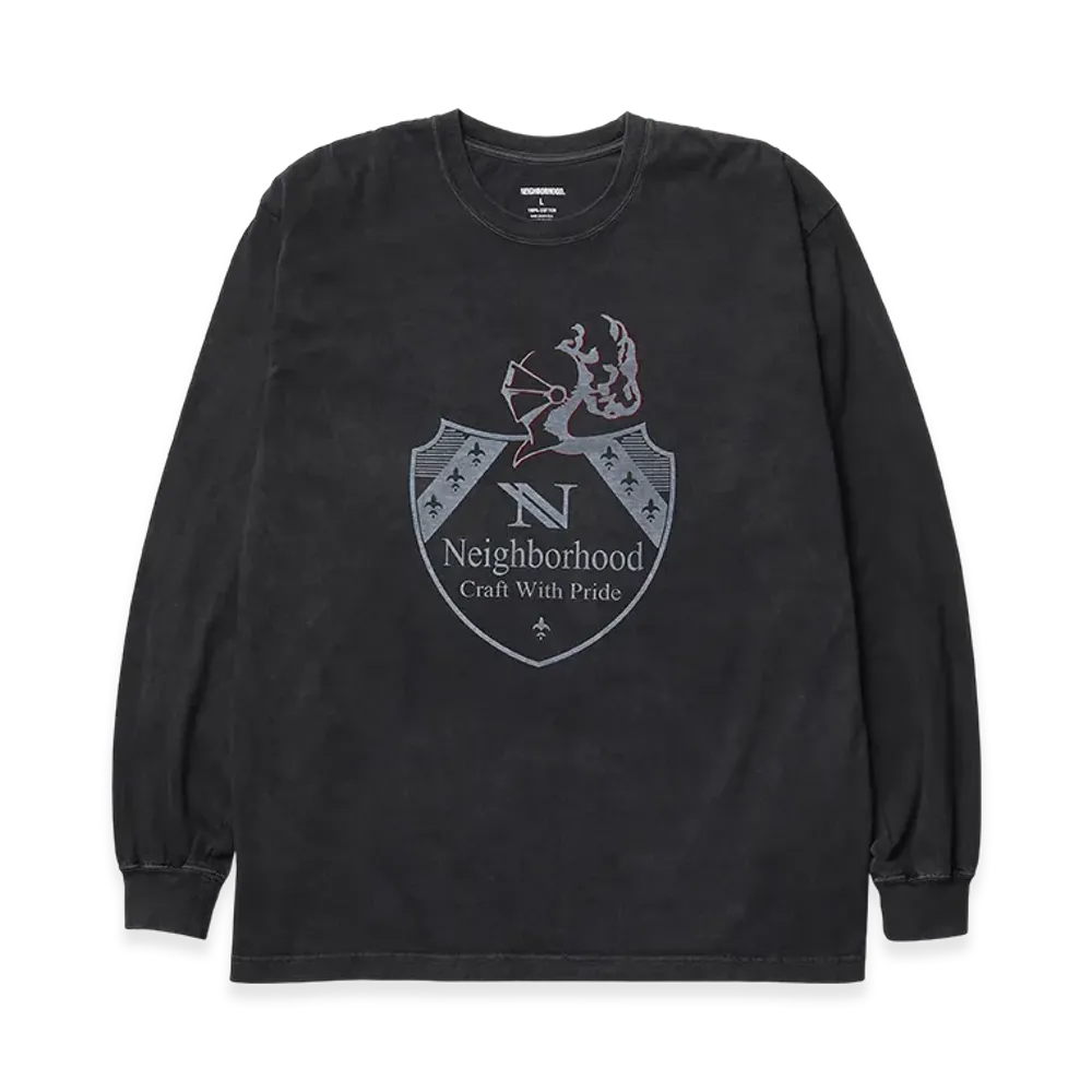 NEIGHBORHOOD NH. Tee LS-16 "Black"