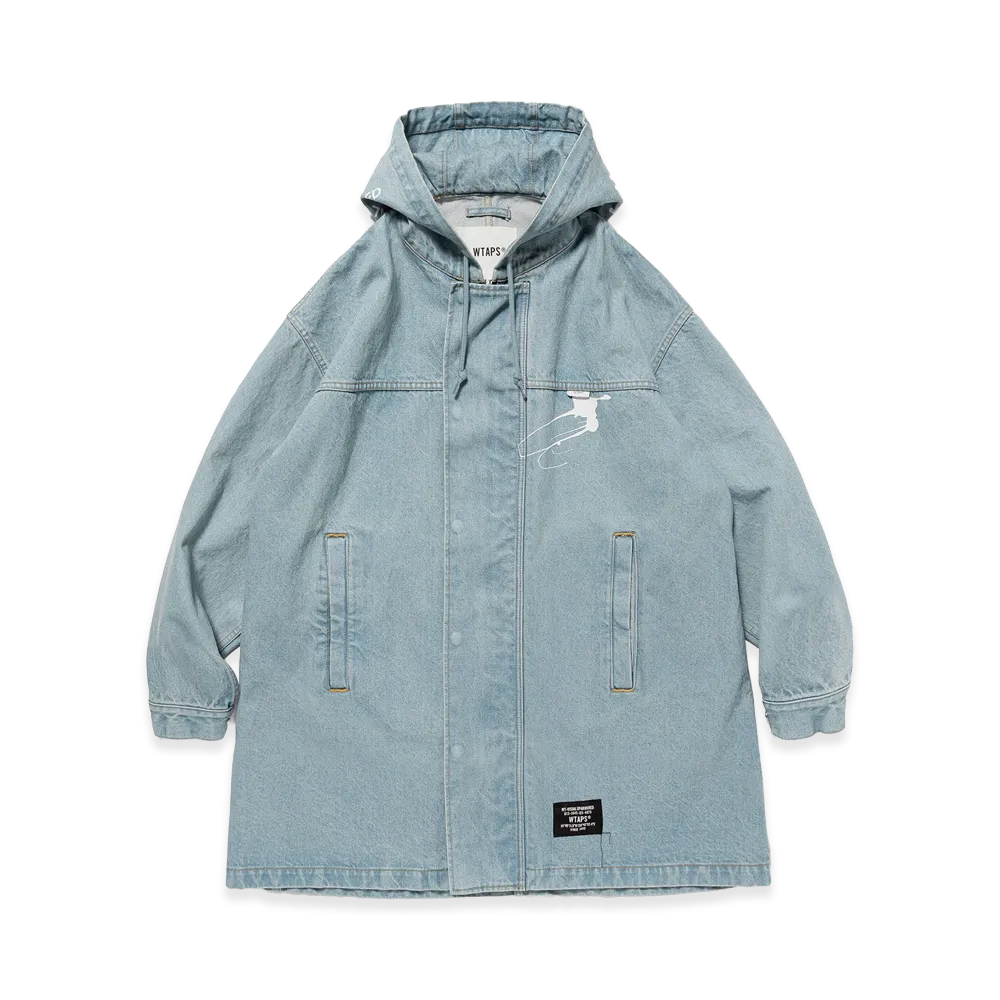 WTAPS Thompson / Coat / Cotton Denim "Indigo"