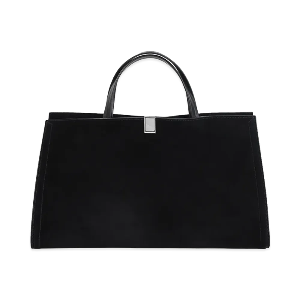 PHOEBE PHILO Women's Kit Cabas Medium Shoulder Bag "Black"