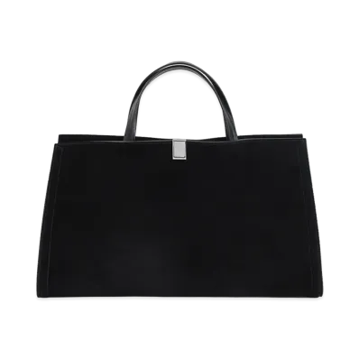 PHOEBE PHILO Women's Kit Cabas Medium Shoulder Bag "Black"