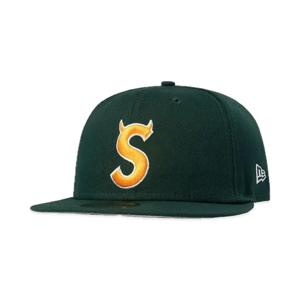 Supreme S Logo New Era "Green" (22FW)