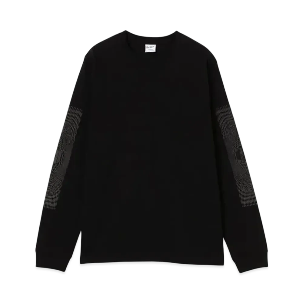 BEAMS x Better (TM) Gift Shop Sophisticated Print L/S Tee "Black"