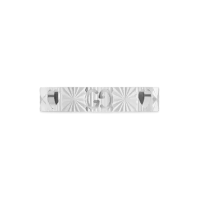 GUCCI Icon Heart Ring "White Gold"