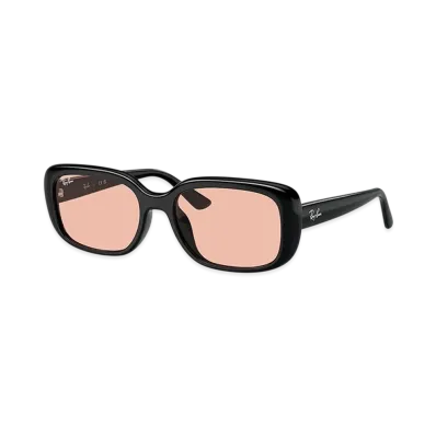 Ray-Ban RB4421D "Black/Dark Pink"