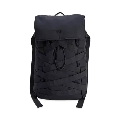 Y-3 Cinch Backpack "Black"