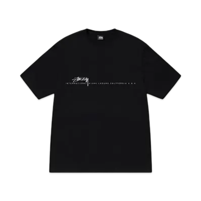 Stussy Smooth 80 Tee "Black"