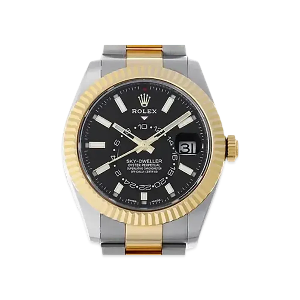 ROLEX Sky-Dweller Black Dial 326933