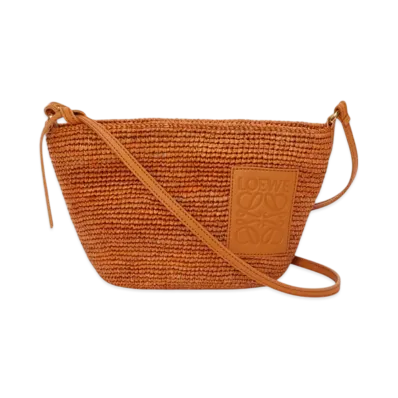 LOEWE Slit Pochette Bag "Honey Gold"