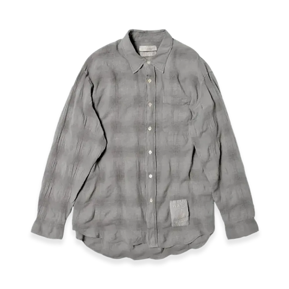 OUR LEGACY Work Shop Shirt "Overdyed Carbon"