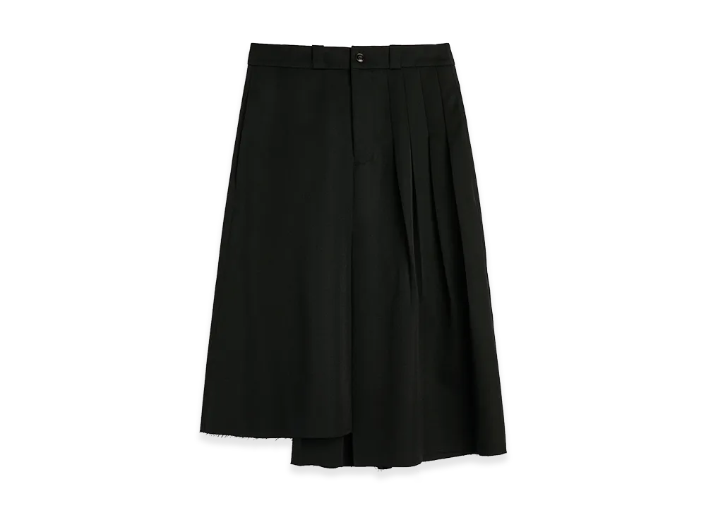 OUR LEGACY Women's Origami Skirt "Coarse Black Gabardine"