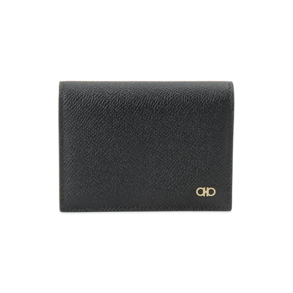 Salvatore Ferragamo Card Case Men And Women "Black"