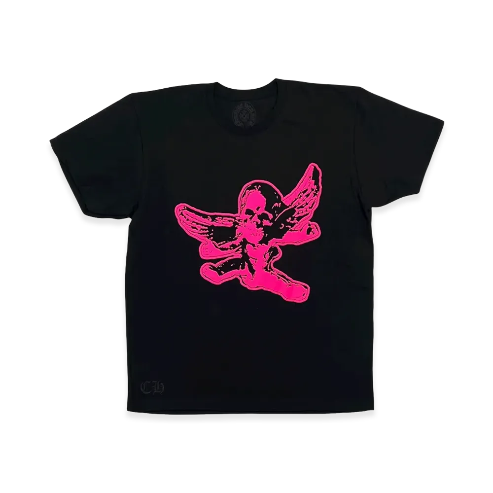 Chrome Hearts Foti Logo S/S T-Shirt "Black/Pink"