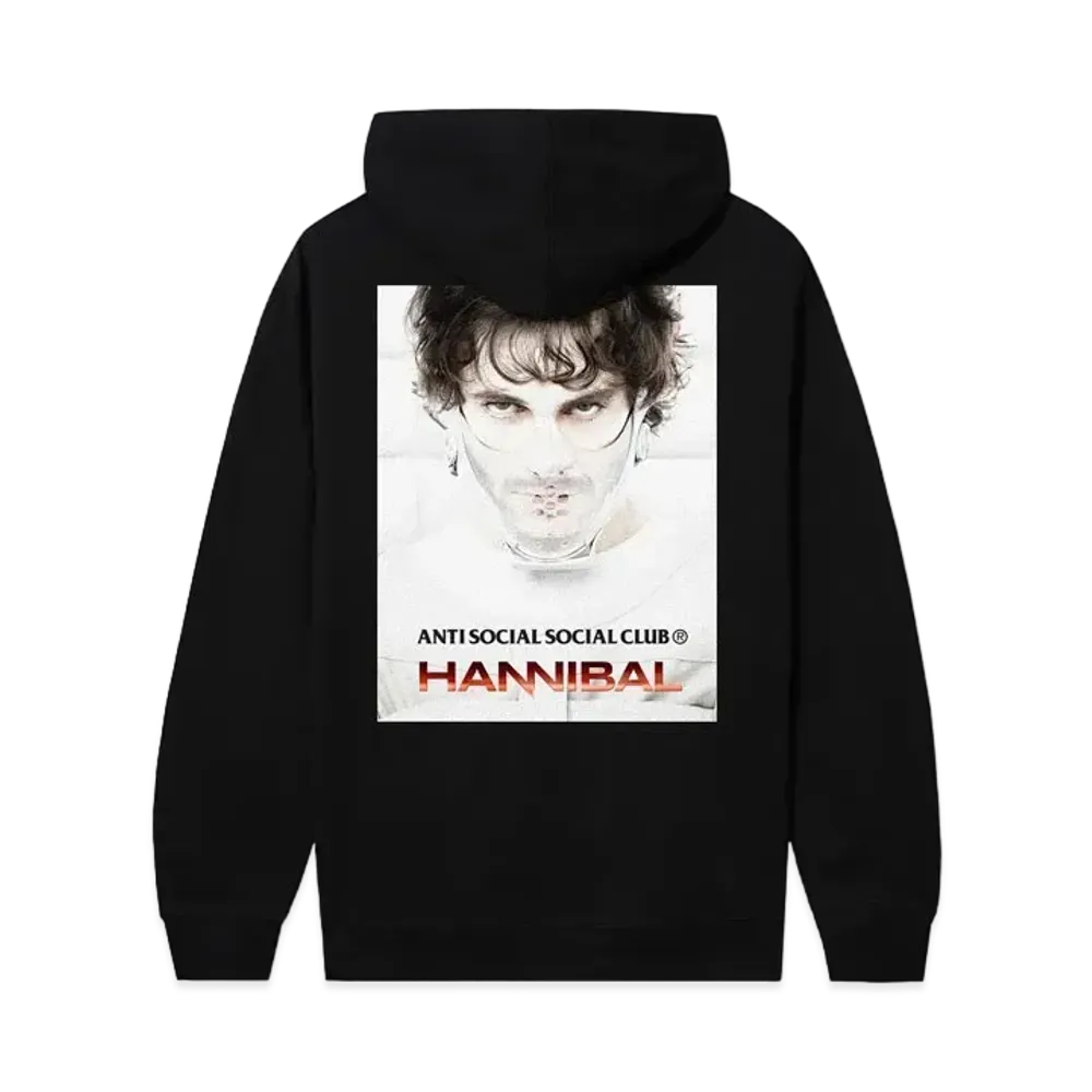 ANTI SOCIAL SOCIAL CLUB Hannibal Poster Hoodie "Black"