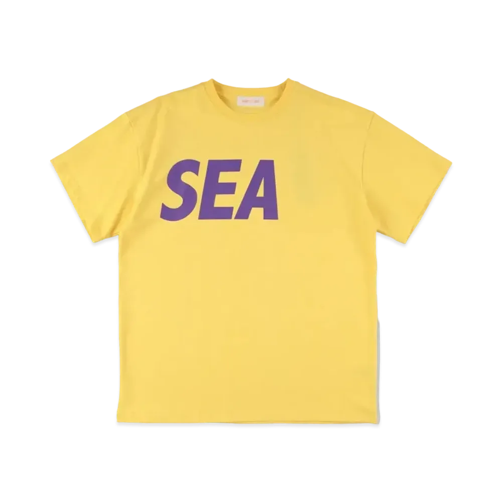 WIND AND SEA SEA S/S T-SHIRT "Yellow Purple"