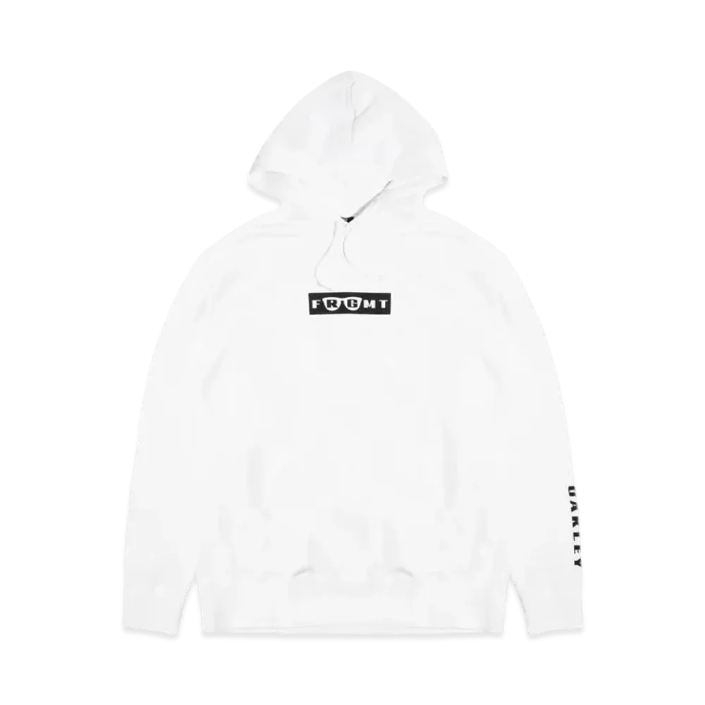 FRAGMENT x OAKLEY Long Sleeve Hoodie "White"