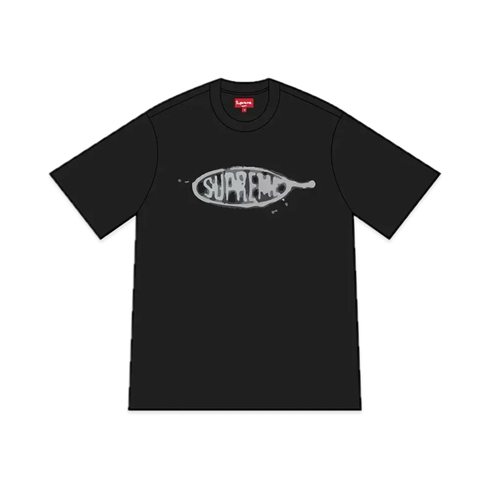 Supreme Ink Blot S/S Top "Black"
