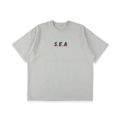 WIND AND SEA Brushed S.E.A Tee "Gray"