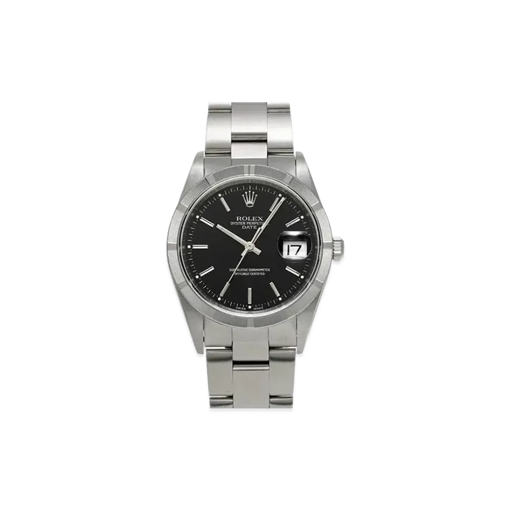 ROLEX Oyster Perpetual Date "Black/Stainless Steel"