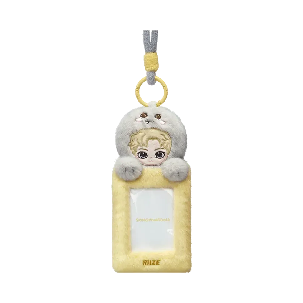 POP MART RIIZE Fluffy Club Series Card Holder Fluffy SONGYONGDOLI