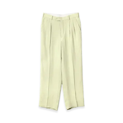 NEEDLES Two Tuck Trouser Stripe Karsey "Ecru"