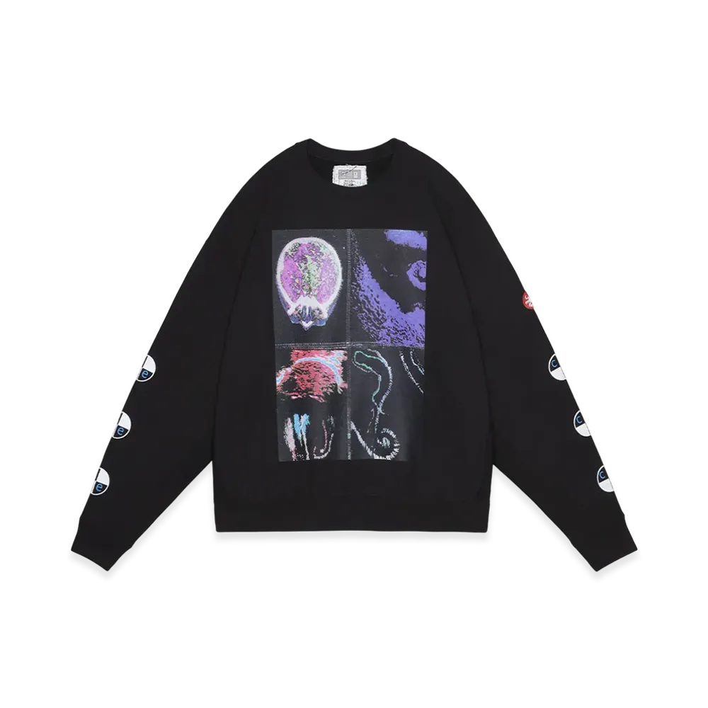 MIN-NANO x Cav Empt (C.E) Xo Riff Crew Neck "Black"