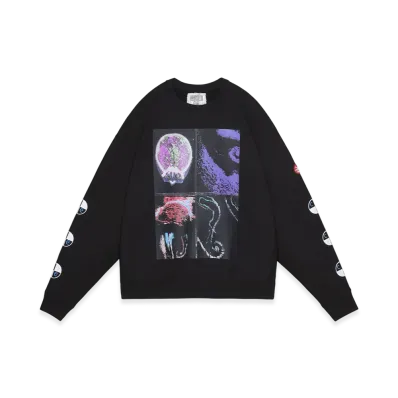 MIN-NANO x Cav Empt (C.E) Xo Riff Crew Neck "Black"