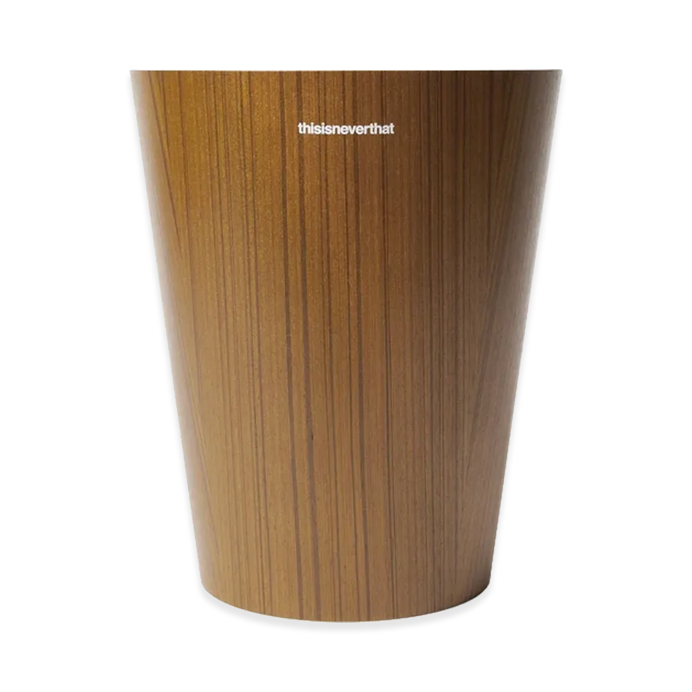 thisisneverthat TNT Saito Wood Basket "Teak Grain"