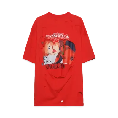 EVANGELION x SEVESKIG S/SL Tee Ver.Main visual:001 Ex "RED"