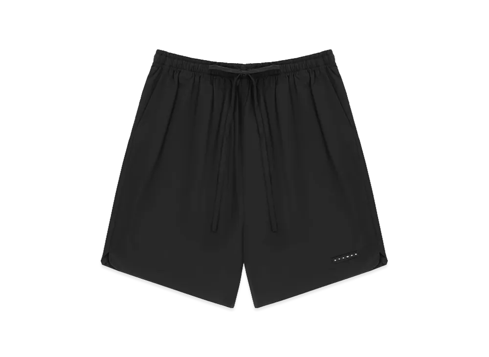 STAMPD Stack Drop Rise Nylon Shorts "Black"