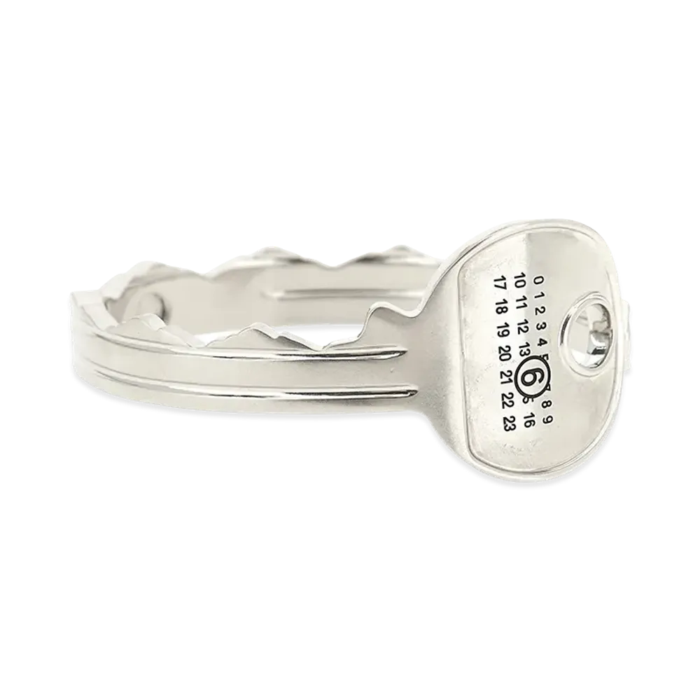 MM6 Maison Margiela Women's Numeric Signature Bracelet "Silver"