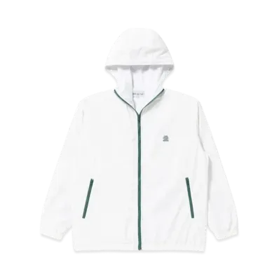 Black Eye Patch OG Label Hooded Track Jacket "White"
