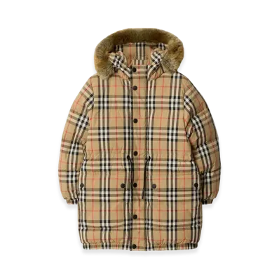 Burberry Kids Outerwear "Checked"