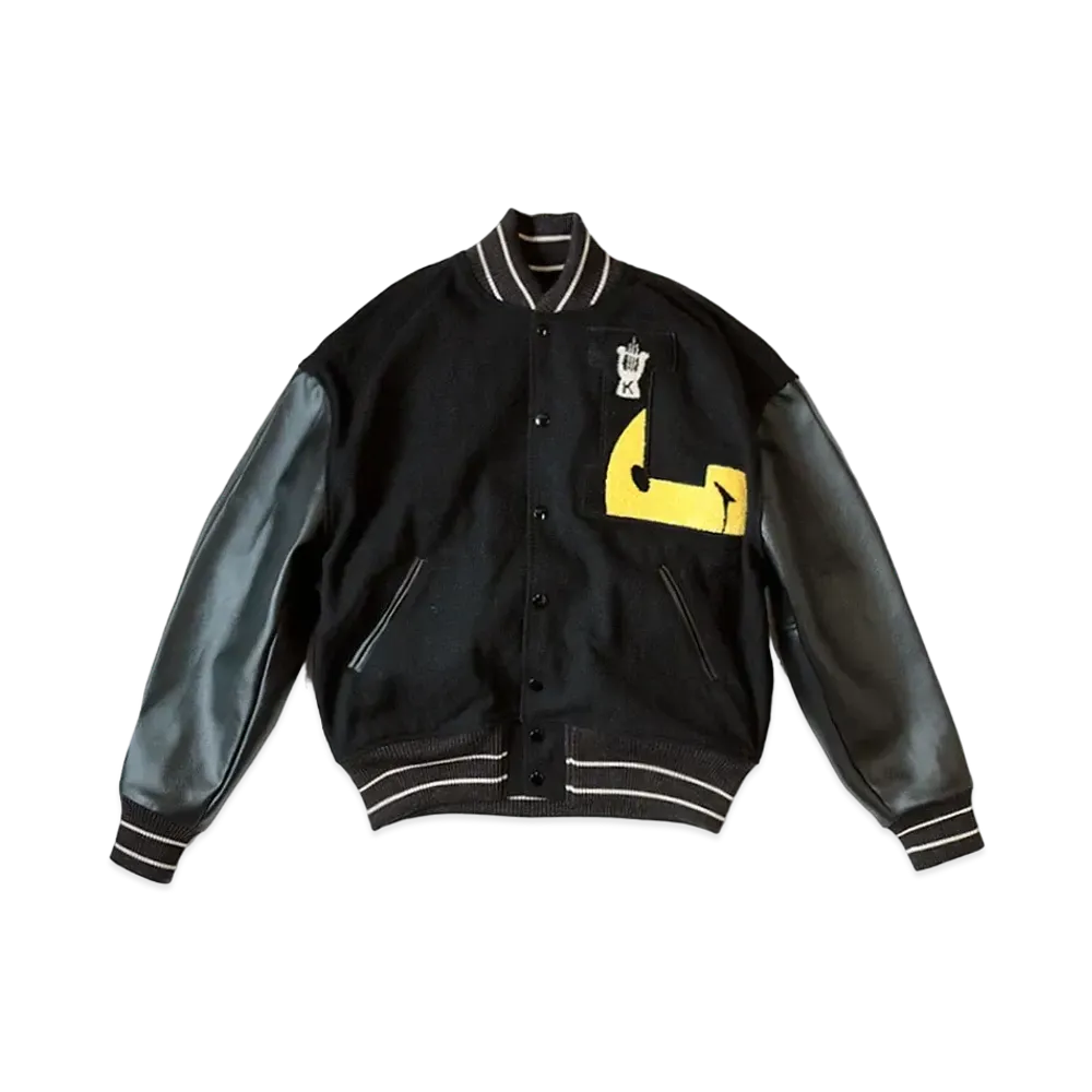 KAPITAL 40S WOOL EL FIVE BAR CITY JACKET "Black"